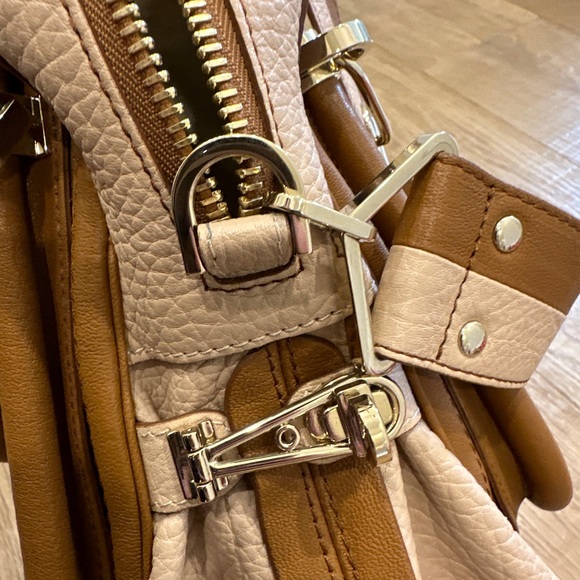 Chloe Paraty Military Medium Tan Shoulder Bag - New - Picture 5 of 9